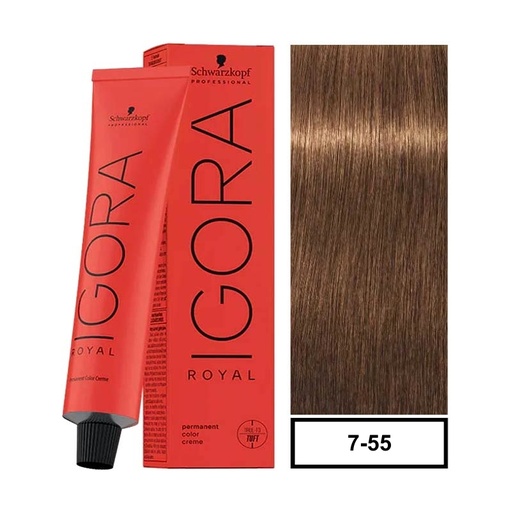 [1001688] Igora Royal Tinte Profesional 7-55 60ml