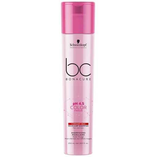 [1153475] Bonacure Shampoo Ph4.5 Color Freeze Vibrant Red 250ml