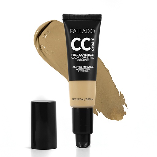 [1155964] PALLADIO CORRECTOR LIQUIDO CC CREAM  TAN 40W