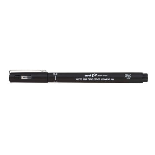 [1000605] Uniball Fineliner Pin Negro 0.8