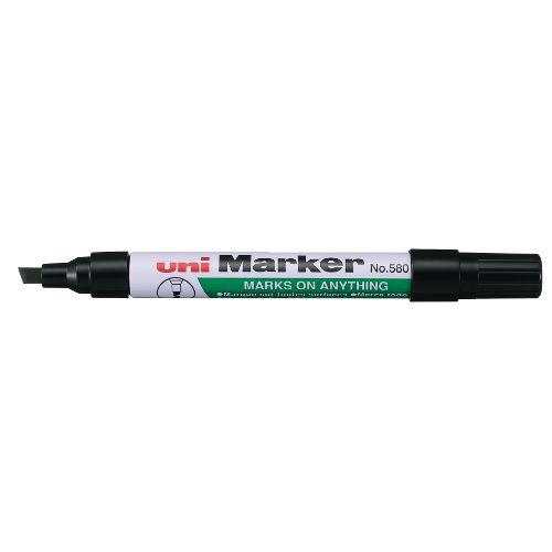 [1000530] Uniball Marcador Permanente Biselado Negro