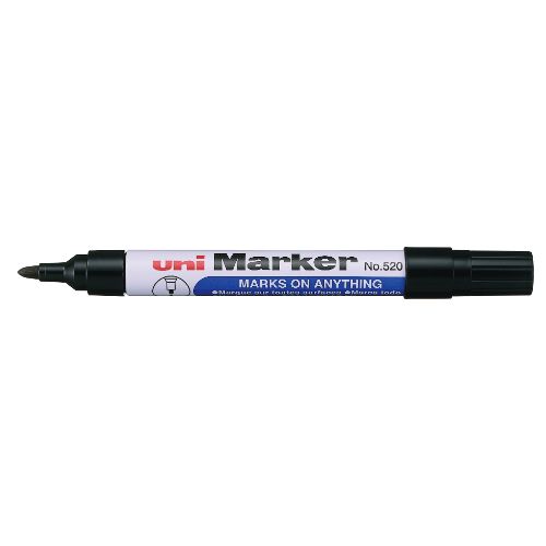 [1000525] Uniball Marcador Permanente Punta Fina Negro