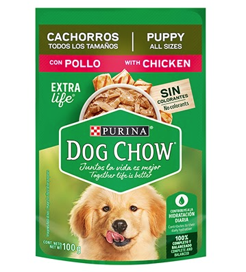 [1010716] Dog Chow Pouch Cachorro Pollo 100 Gr