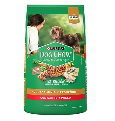 [1153014] Dog Chow Adulto Extra Life Minis/Pequeños 2 Kg