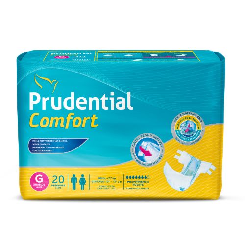 [1010774] Prudential Comfort Talla L 20 Unidades
