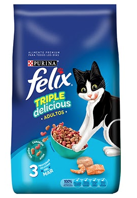 [1153596] Felix Dry Gato Triple Deli Mar 500 Gr