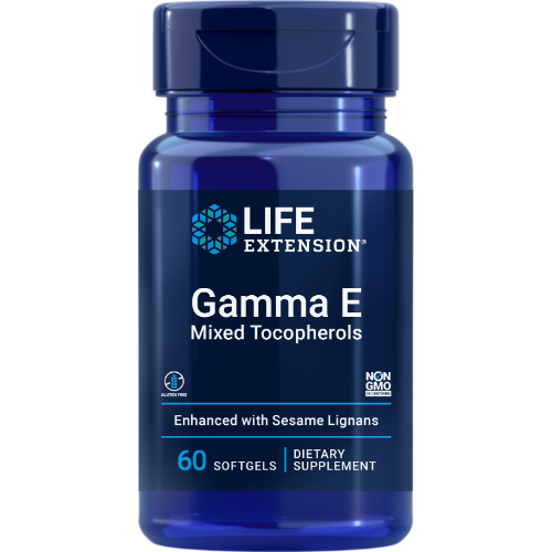 [1010890] Life Extension Gamma E Mixed Tocopherols 60 Cap