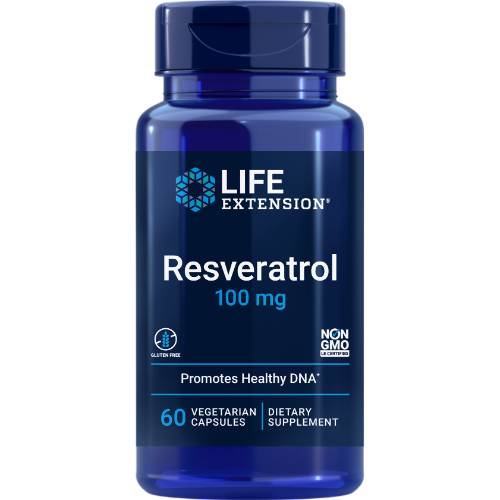 [1152715] LIFE EXTENSION RESVERATROL 100 MG 60 VEG CAP